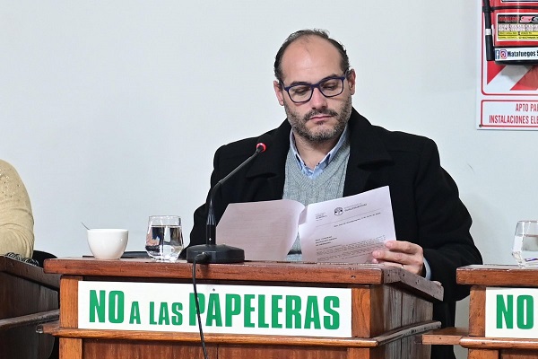 BEAT 991 Bacigalupo deja el Concejo Deliberante