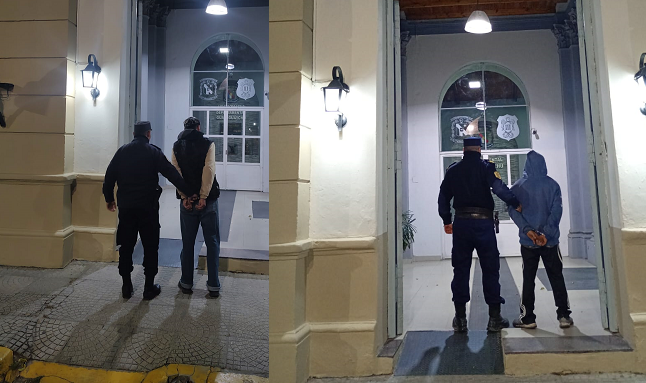 BEAT 991 Dos detenidos: un ladrón fue sorprendido robando un calefactor y otro sujeto violentó la vivienda de su ex pareja