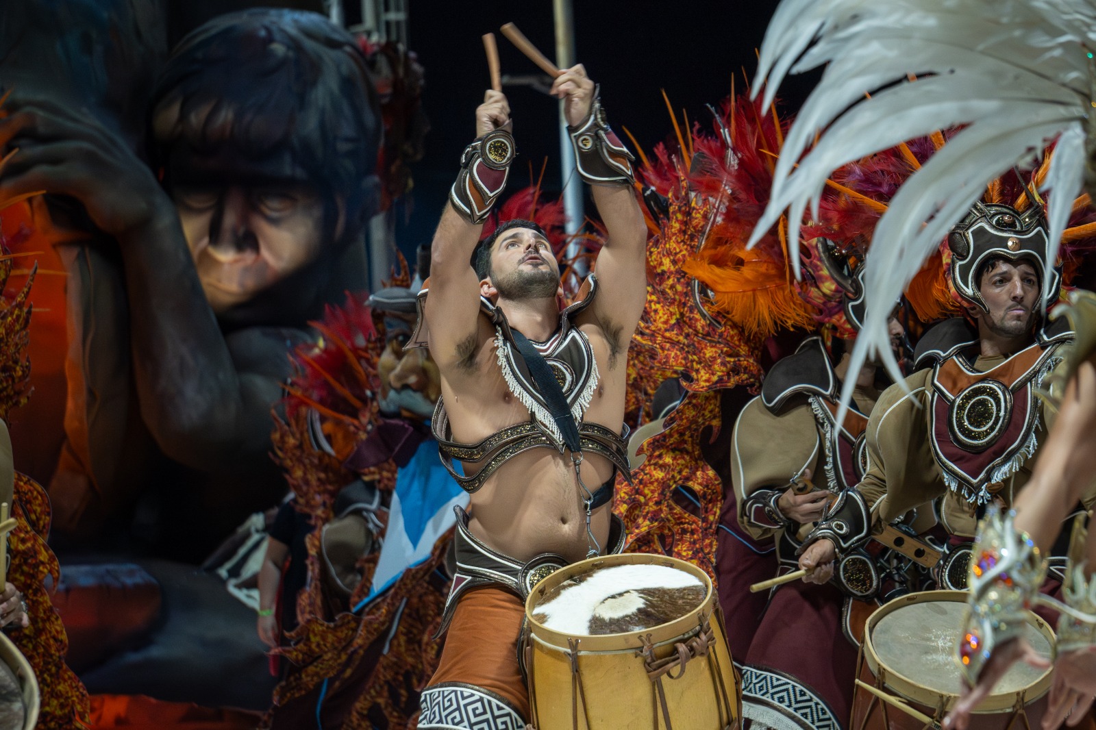 BEAT 991 La batucada de Ara Yeví fue elegida la mejor del Carnaval del País