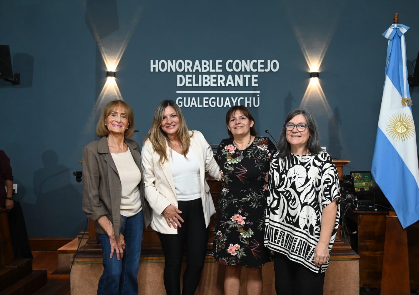 BEAT 991 Cuatro mujeres fueron homenajeadas por el Concejo Deliberante