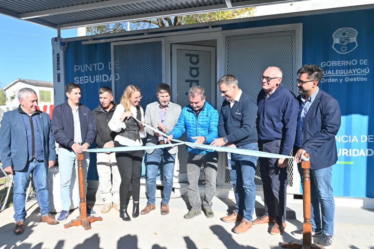 BEAT 991 Davico y Frigerio inauguraron los nuevos Puntos de Seguridad