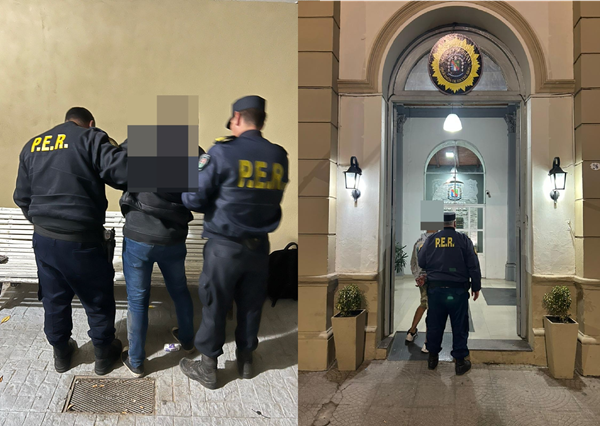 BEAT 991 Dos detenidos por resistencia y daños en la madrugada del domingo
