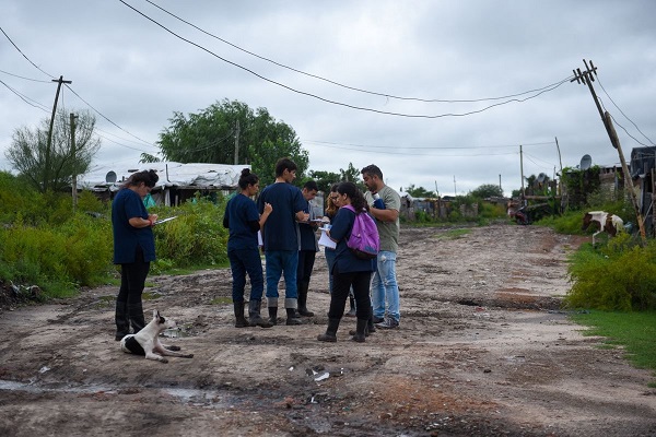 BEAT 991 Se puso en marcha un plan de prevención sanitaria animal ante eventuales crecidas del río