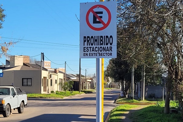 BEAT 991 Más señales y ordenamiento de tránsito en Magnasco al norte