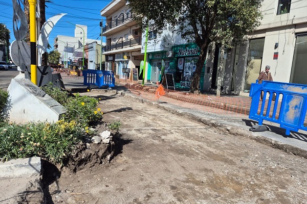 BEAT 991 Comenzaron los trabajos de bacheo en avenida Primera Junta